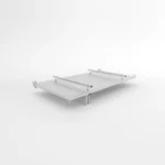 Capac din aluminiu pentru remorci 2010/200 H0 pentru obloane din oțel