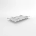 Capac din aluminiu pentru remorci 2010/200 H0 pentru obloane din oțel - imagine 2
