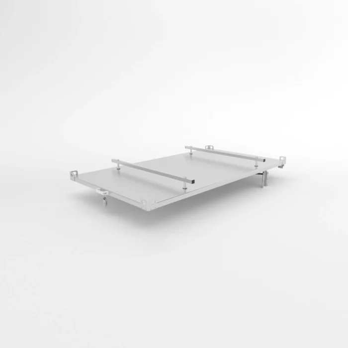 Capac din aluminiu pentru remorci 2010/200 H0 pentru obloane din oțel - imagine 2