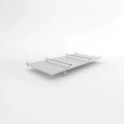 Capac din aluminiu pentru remorci 2612/264 H0 pentru obloane din aluminiu