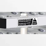 Capac din aluminiu pentru remorci 2612/264 H0 pentru obloane din oțel - imagine 3