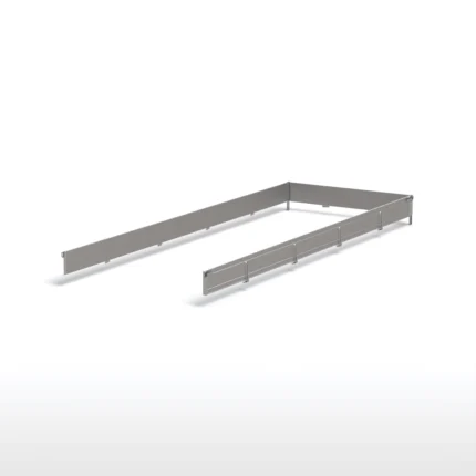 Obloane pentru remorci din aluminiu 6021/600 H300 UNIVERSAL, set: față, stânga, dreapta