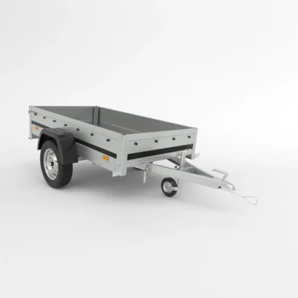 Remorcă 750 kg basculabilă Martz BASIC 200 KIPP