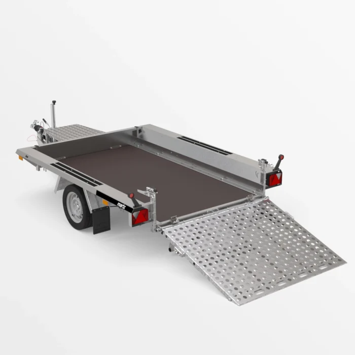 Remorcă transport utilaje Martz BAU-3 260 S 1,8T - imagine 5