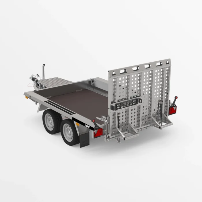 Remorcă transport utilaje Martz BAU-3 260/2 S 3T - imagine 2