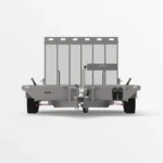 Remorcă transport utilaje Martz BAU-3 350/2 S 3,5T - imagine 3