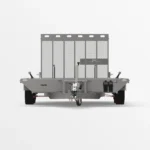 Remorcă transport utilaje Martz BAU-3 350/2 S 3T - imagine 3