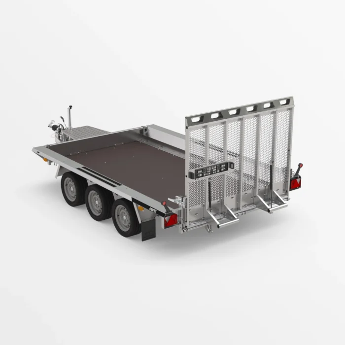 Remorcă transport utilaje Martz BAU-3 350/3 S 3,5T - imagine 2