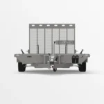 Remorcă transport utilaje Martz BAU-3 400/2 S 3,5T - imagine 3