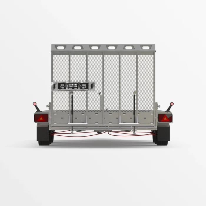 Remorcă transport utilaje Martz BAU-3 400/3 S 3,5T - imagine 4