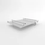 Capac din aluminiu pentru remorci 1510/150 H0 pentru obloane din oțel - imagine 2