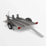 Remorcă Moto cu frânare GP ROBUST 230 1,3T - imagine 3