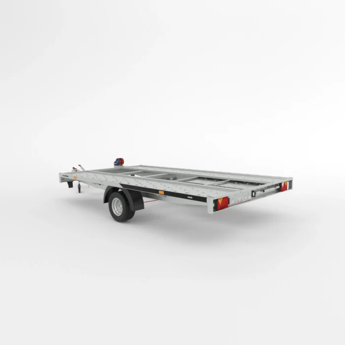 Remorcă transport auto Martz GT KIPPBAR 360 S 1,5T - Podea LOHR - imagine 2