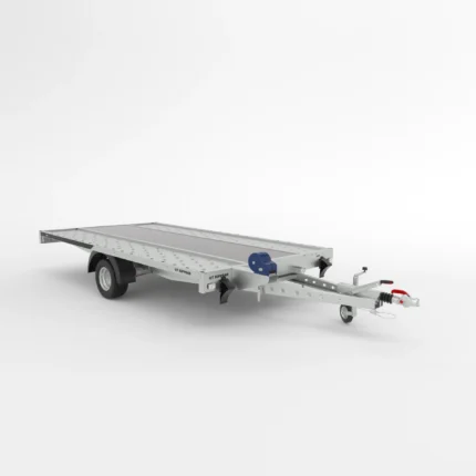 Remorcă transport auto Martz GT KIPPBAR 360 S 1,5T - Podea LOHR + placaj
