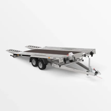Remorcă transport auto Martz GT KIPPBAR 400/2 S 2,7T - Podea LOHR + placaj