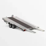 Remorcă transport auto Martz GT KIPPBAR 400/2 S 2,7T - Podea LOHR + placaj - imagine 2