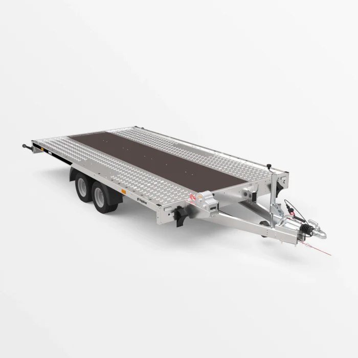 Remorcă transport auto Martz GT KIPPBAR 400/2 S 2,7T - Podea LOHR + placaj - imagine 3