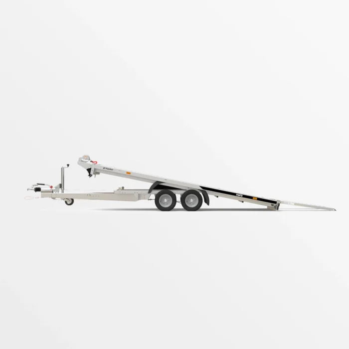 Remorcă transport auto Martz GT KIPPBAR 400/2 S 2,7T - Podea LOHR + placaj - imagine 5