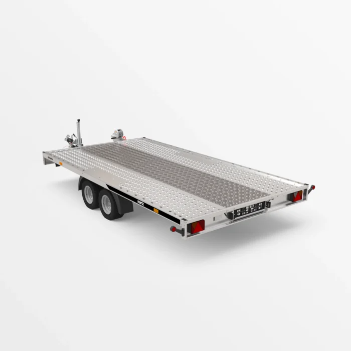 Remorcă transport auto Martz GT KIPPBAR 400/2 S 2,7T - Podea Oțel perforat - imagine 4