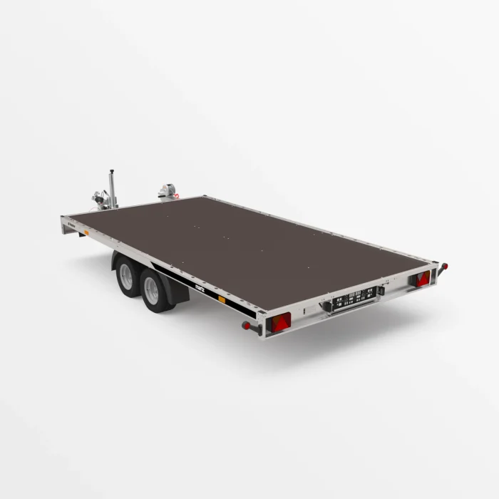 Remorcă transport auto Martz GT KIPPBAR 400/2 S 2,7T - Podea placaj - imagine 4