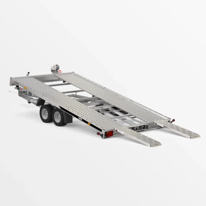 Remorcă transport auto Martz GT KIPPBAR 400/2 S 3T - Podea LOHR - imagine 2