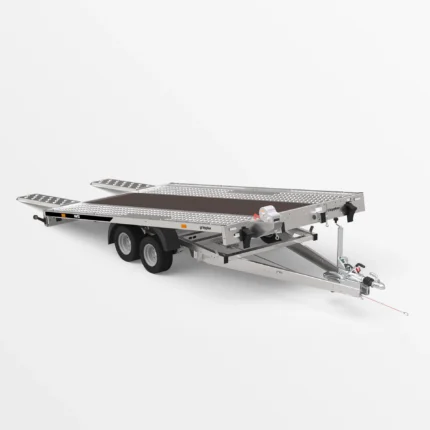 Remorcă transport auto Martz GT KIPPBAR 400/2 S 3T - Podea LOHR + placaj