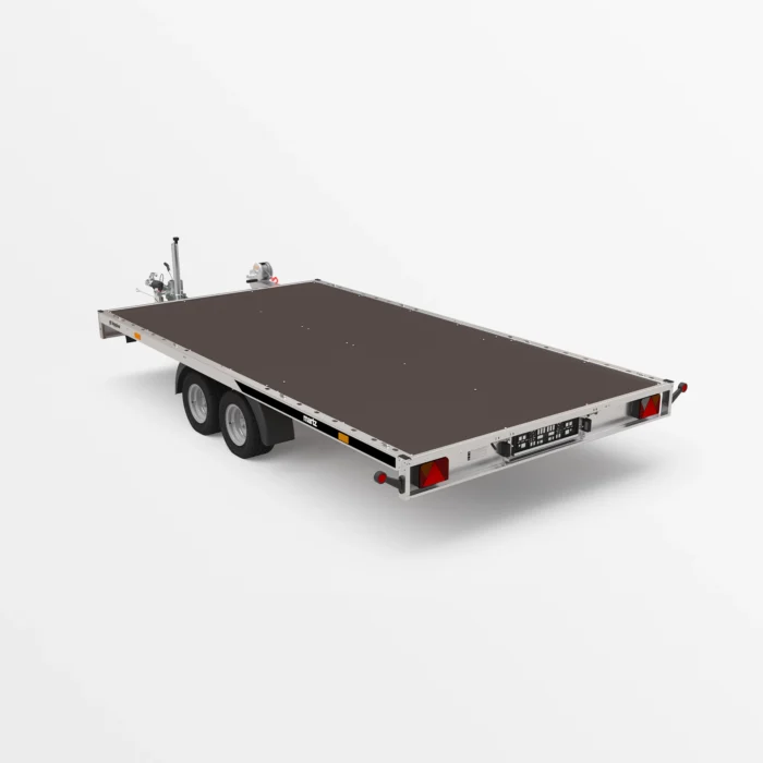 Remorcă transport auto Martz GT KIPPBAR 400/2 S 3T - Podea placaj - imagine 4