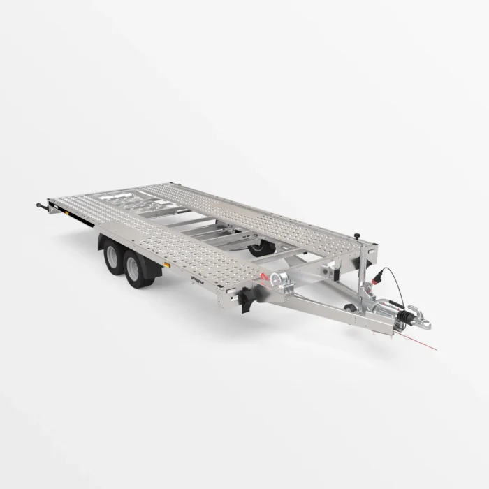Remorcă transport auto Martz GT KIPPBAR 450/2 S 2,7T - Podea LOHR - imagine 3