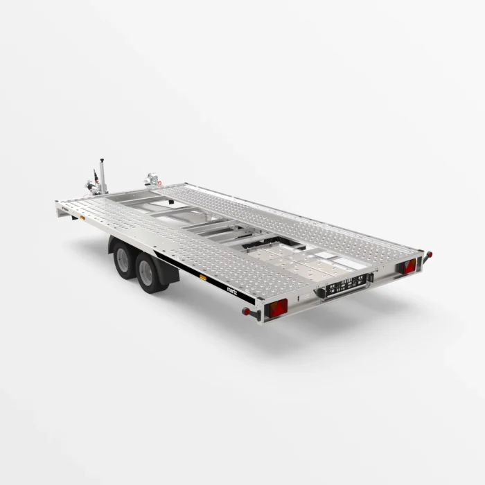 Remorcă transport auto Martz GT KIPPBAR 450/2 S 2,7T - Podea LOHR - imagine 4