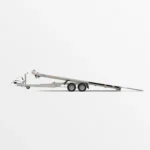 Remorcă transport auto Martz GT KIPPBAR 450/2 S 2,7T - Podea Oțel perforat + placaj - imagine 5