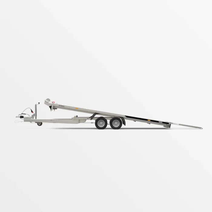 Remorcă transport auto Martz GT KIPPBAR 450/2 S 2,7T - Podea Oțel perforat + placaj - imagine 5