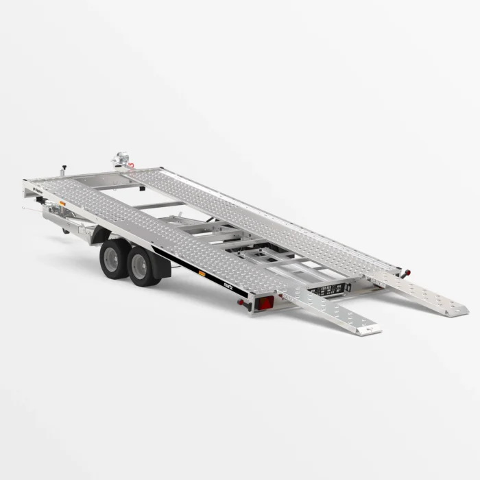 Remorcă transport auto Martz GT KIPPBAR 450/2 S 3T - Podea LOHR - imagine 2