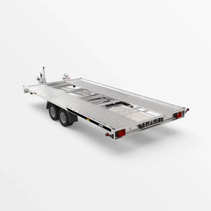 Remorcă transport auto Martz GT KIPPBAR 450/2 S 3T - Podea LOHR - imagine 4