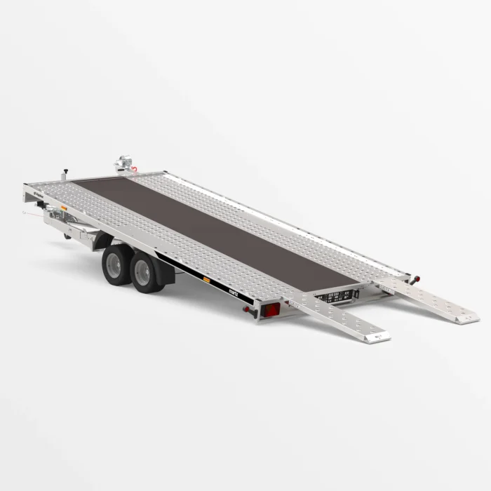 Remorcă transport auto Martz GT KIPPBAR 450/2 S 3T - Podea LOHR + placaj - imagine 2