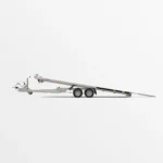 Remorcă transport auto Martz GT KIPPBAR 450/2 S 3T - Podea LOHR + placaj - imagine 5