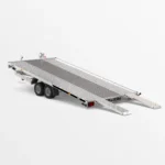 Remorcă transport auto Martz GT KIPPBAR 450/2 S 3T - Podea Oțel perforat - imagine 2