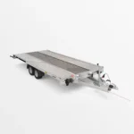 Remorcă transport auto Martz GT KIPPBAR 450/2 S 3T - Podea Oțel perforat + placaj - imagine 3