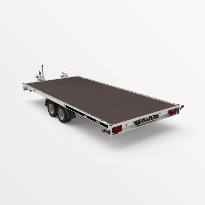 Remorcă transport auto Martz GT KIPPBAR 450/2 S 3T - Podea placaj - imagine 4