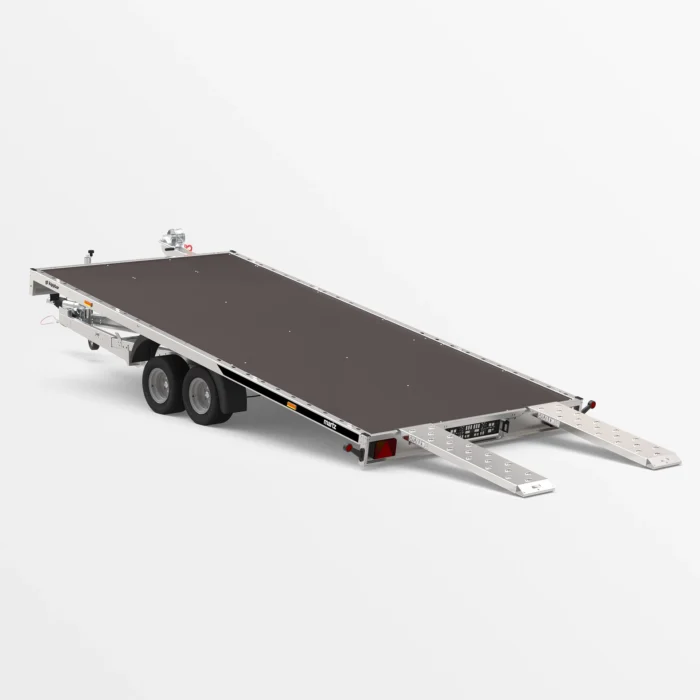 Remorcă transport auto Martz GT KIPPBAR 450/2 S 2,7T - Podea placaj - imagine 2