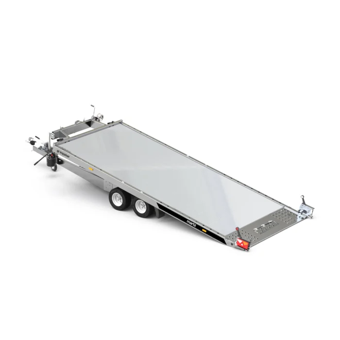 Remorcă transport auto Martz GT KIPPBAR 480/2 2,7T - Podea Aluminiu + placaj - imagine 4
