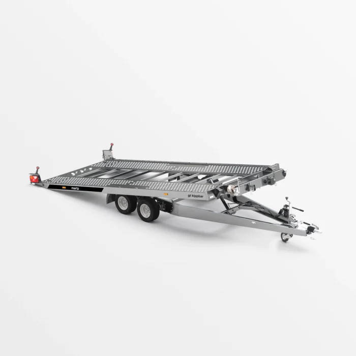 Remorcă transport auto Martz GT KIPPBAR 480/2 2,7T - Podea LOHR - imagine 2