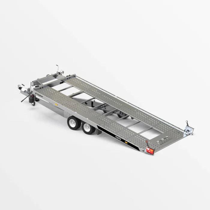 Remorcă transport auto Martz GT KIPPBAR 480/2 2,7T - Podea LOHR - imagine 4