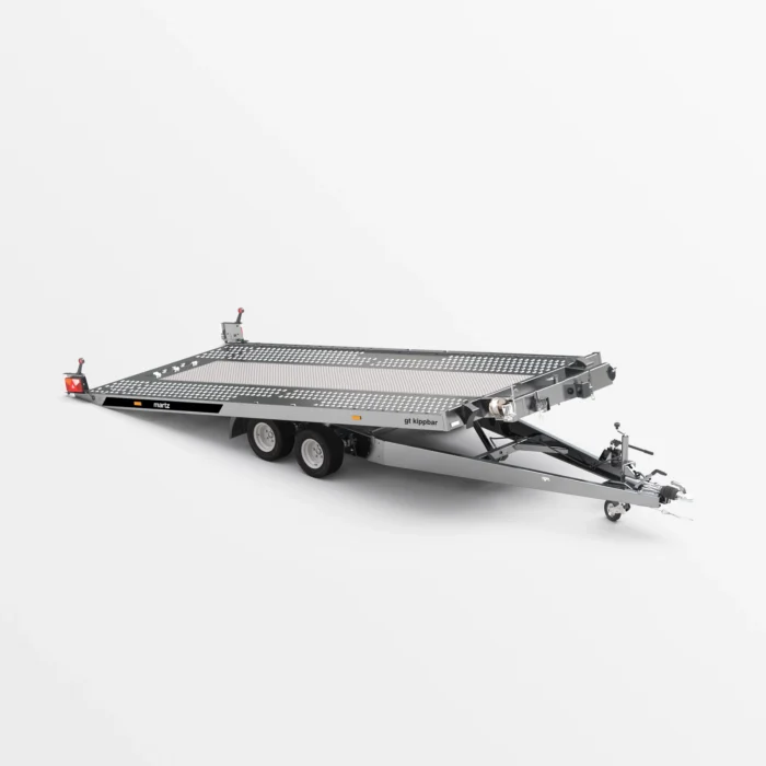 Remorcă transport auto Martz GT KIPPBAR 480/2 3T - Podea Oțel perforat - imagine 2