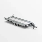 Remorcă transport auto Martz GT KIPPBAR 480/2 3T - Podea Oțel perforat + placaj