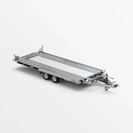 Remorcă transport auto Martz GT KIPPBAR 480/2 3T - Podea Oțel perforat + placaj