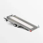 Remorcă transport auto Martz GT KIPPBAR 480/2 3T - Podea Oțel perforat + placaj - imagine 4