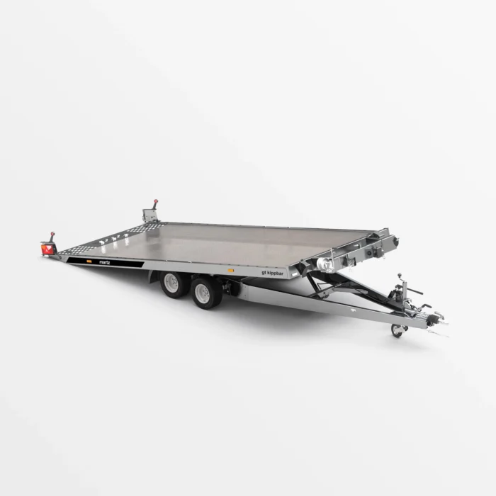 Remorcă transport auto Martz GT KIPPBAR 480/2 3T - Podea placaj - imagine 2