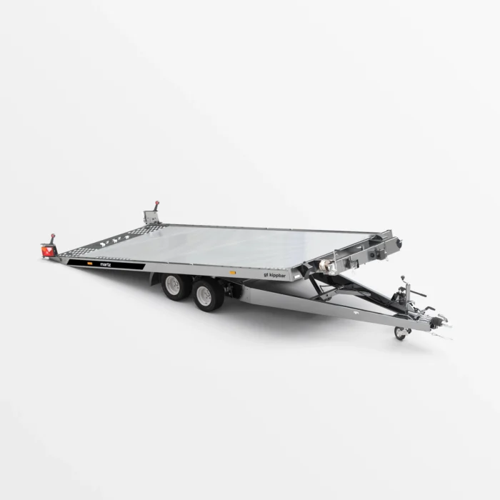 Remorcă transport auto Martz GT KIPPBAR 480/2 3T - Podea Aluminiu - imagine 3