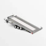Remorcă transport auto Martz GT KIPPBAR 480/3 3,5T - Podea Oțel perforat - imagine 4