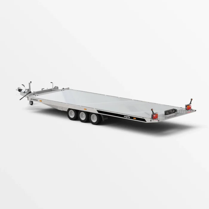 Remorcă transport auto Martz GT KIPPBAR 580/3 3,5T - Podea Aluminiu + placaj - imagine 2